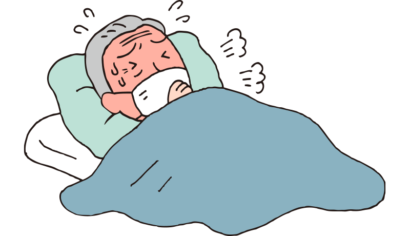 すぐに風邪をひく