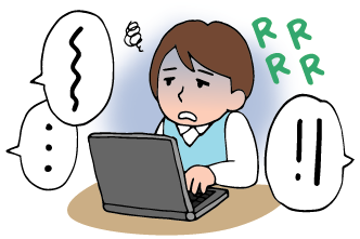 頭がボーッ