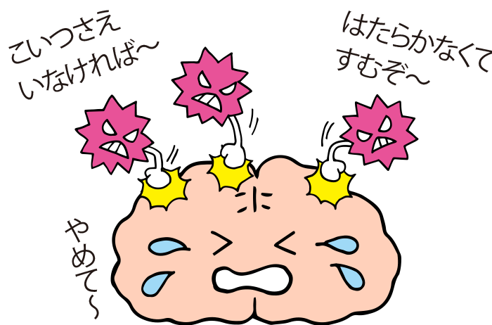 アミロイドβは脳を攻撃する