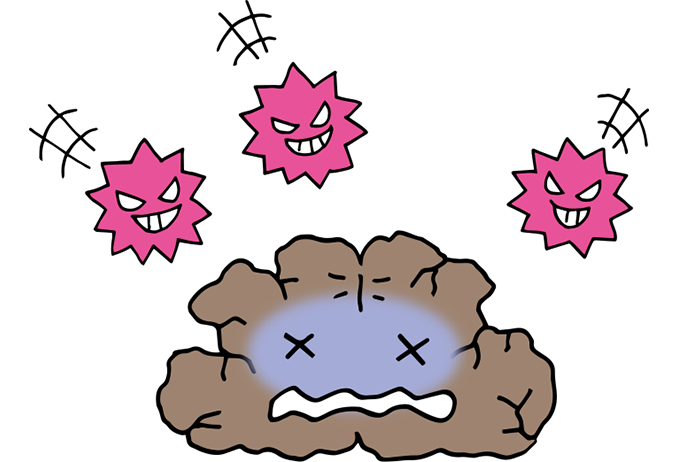 アミロイドβが脳神経を破壊する